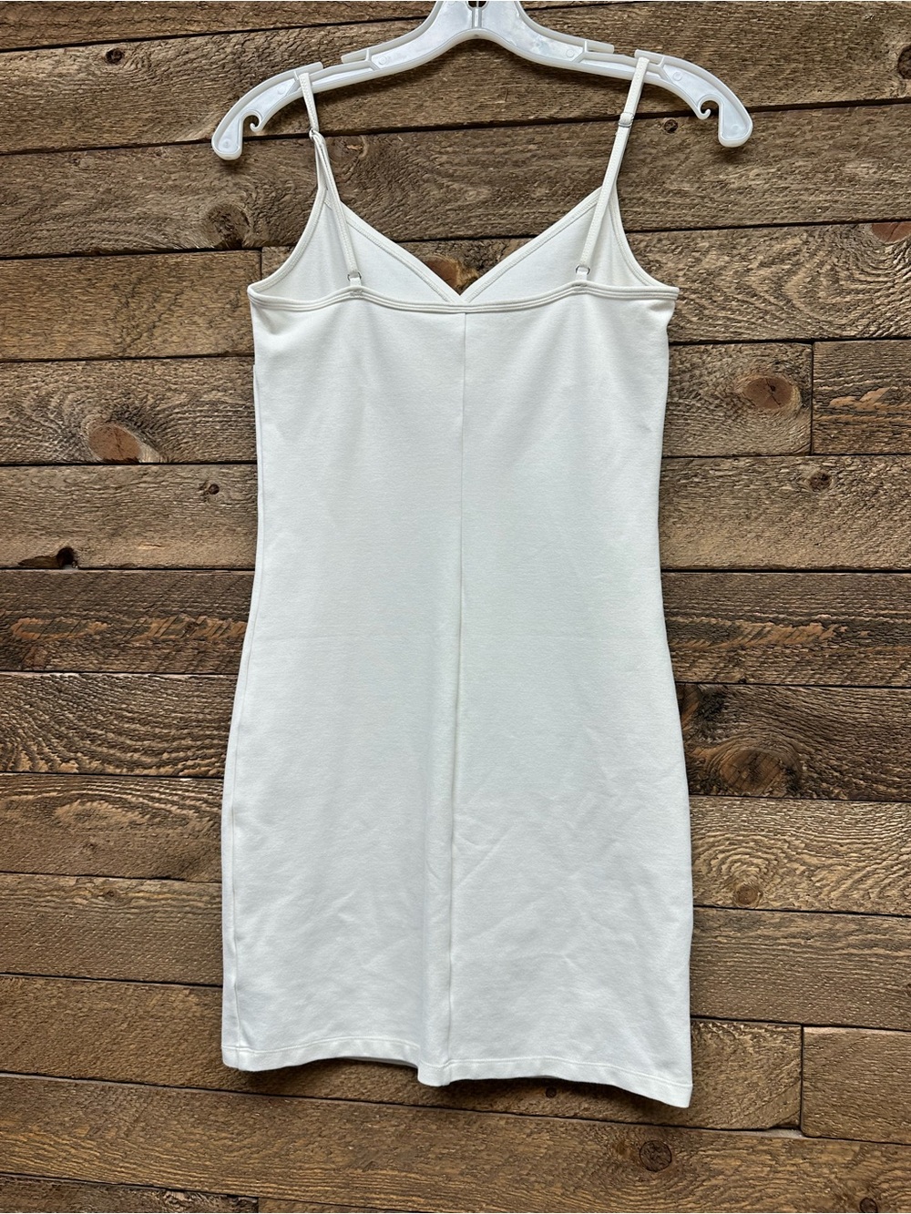 Aritzia Sunday Best White Bodycon Slip Mini Dress | Size Small - Picture 5 of 8
